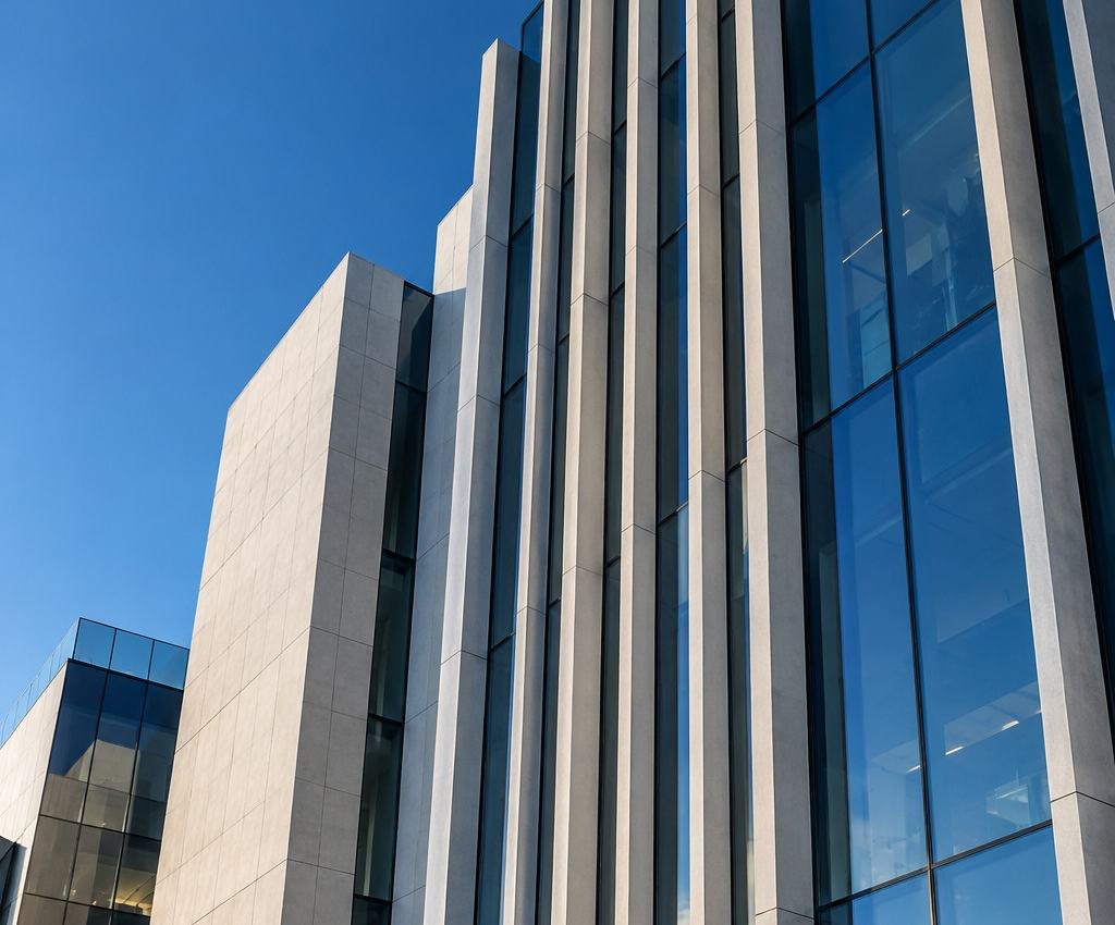 Modern office building